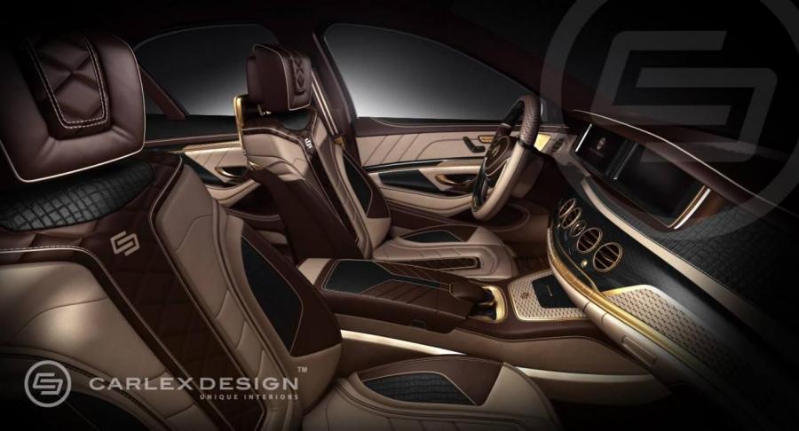  Mercedes-Benz S-Class by Carlex 2014 года  (фото 3 из 4)